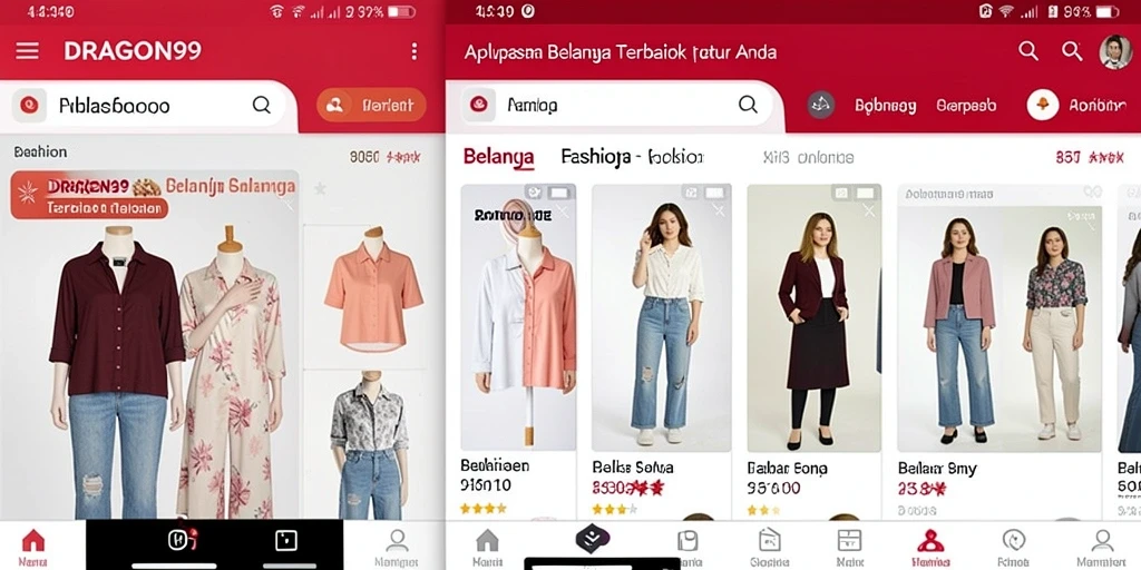 Tampilan antarmuka DRAGON99 yang modern dan stylish.