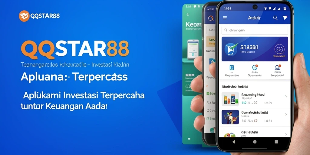 Antarmuka aplikasi QQSTAR88 yang modern dan mudah digunakan untuk investasi.